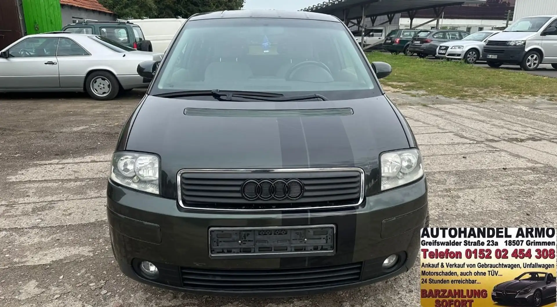 Audi A2 1.4 **HU/AU NEU** Zielony - 1