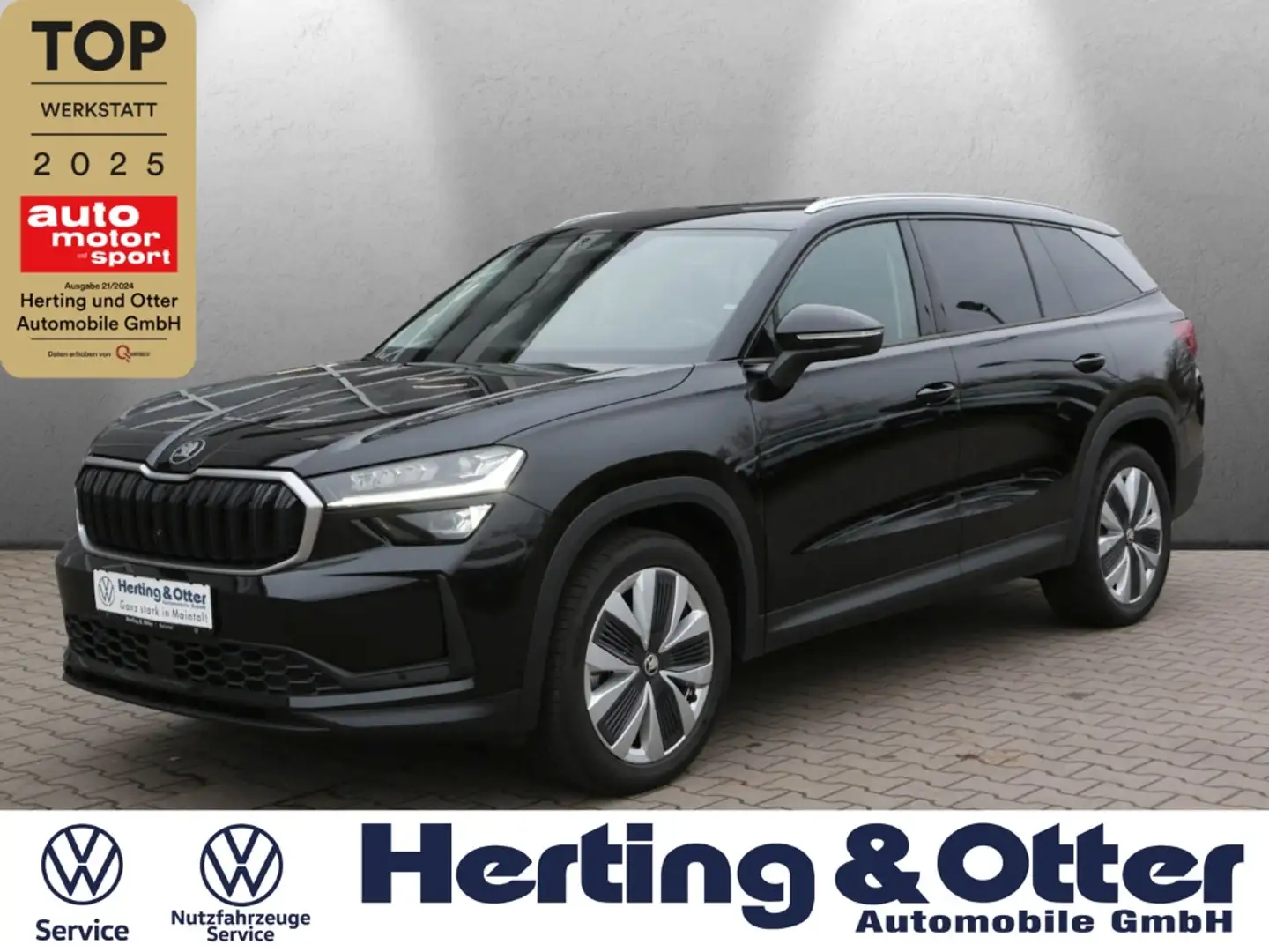 Skoda Kodiaq Selection 4x4 ACC LED AHK APP-Connect Kamera Lenkr Schwarz - 1