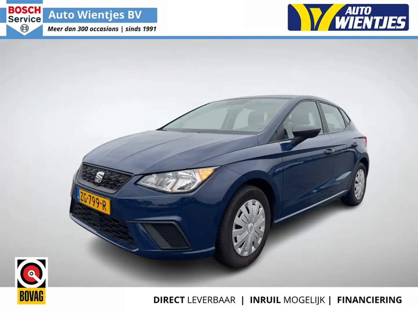 SEAT Ibiza 1.0 MPI | Reference 5-Drs | Cruise Blauw - 1