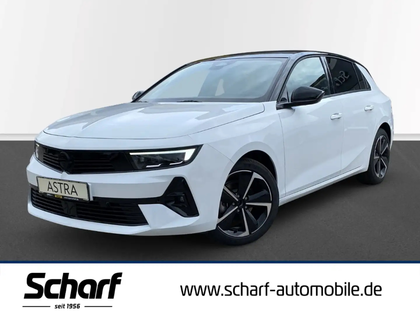 Opel Astra GS Turbo AT 8 Navi 360 Kamera LED PDC DAB SHZ Weiß - 1