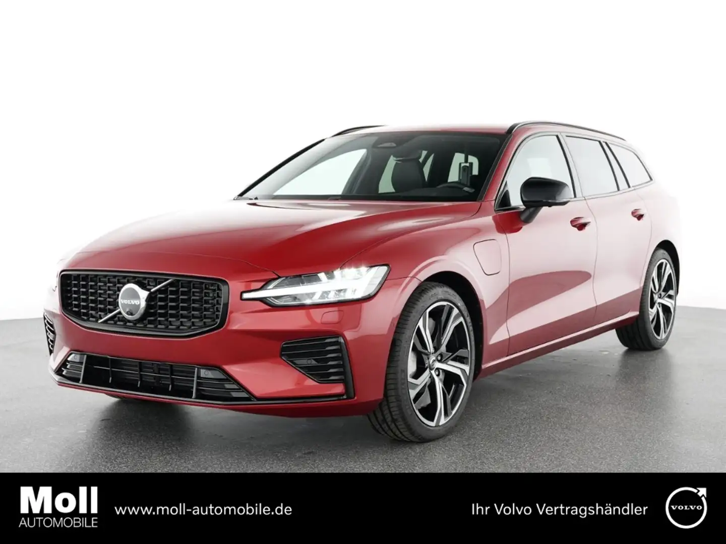 Volvo V60 Kombi Plus Dark Recharge Plug-In Hybrid AWD StandH Rot - 1