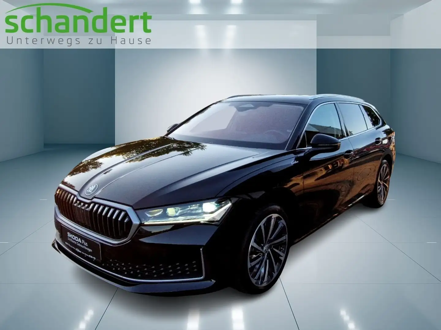 Skoda Superb Combi 2.0 TDI L&K DSG LED AHK Navi Pano Schwarz - 1