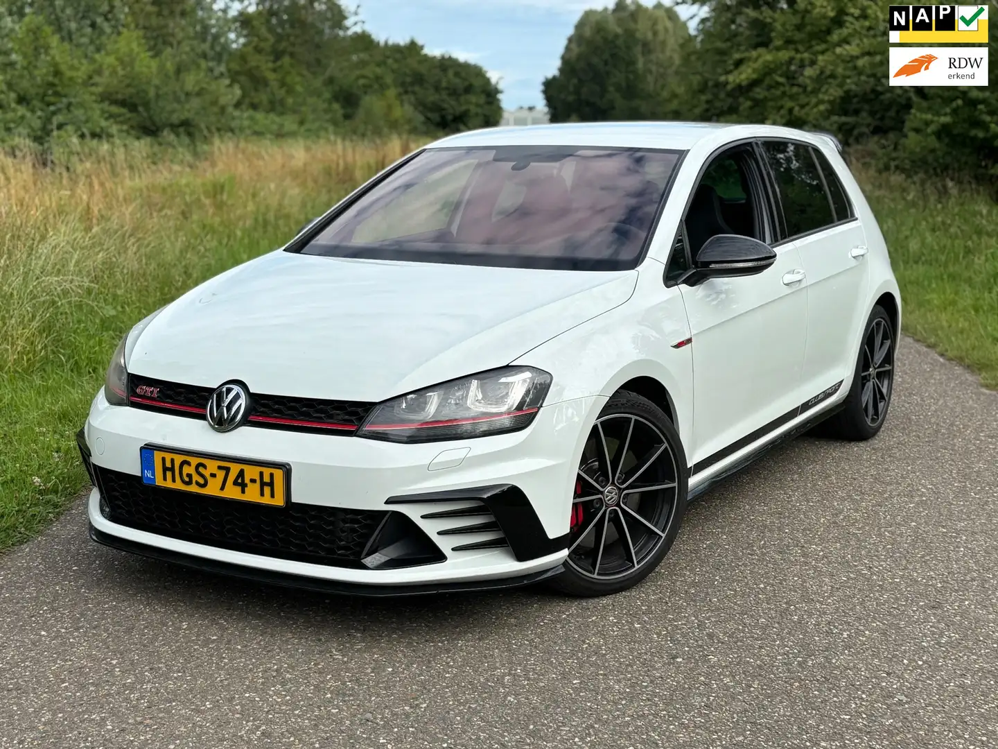 Volkswagen Golf GTI 2.0 TSI Clubsport/Schaalstoelen/18''/Camera Wit - 1