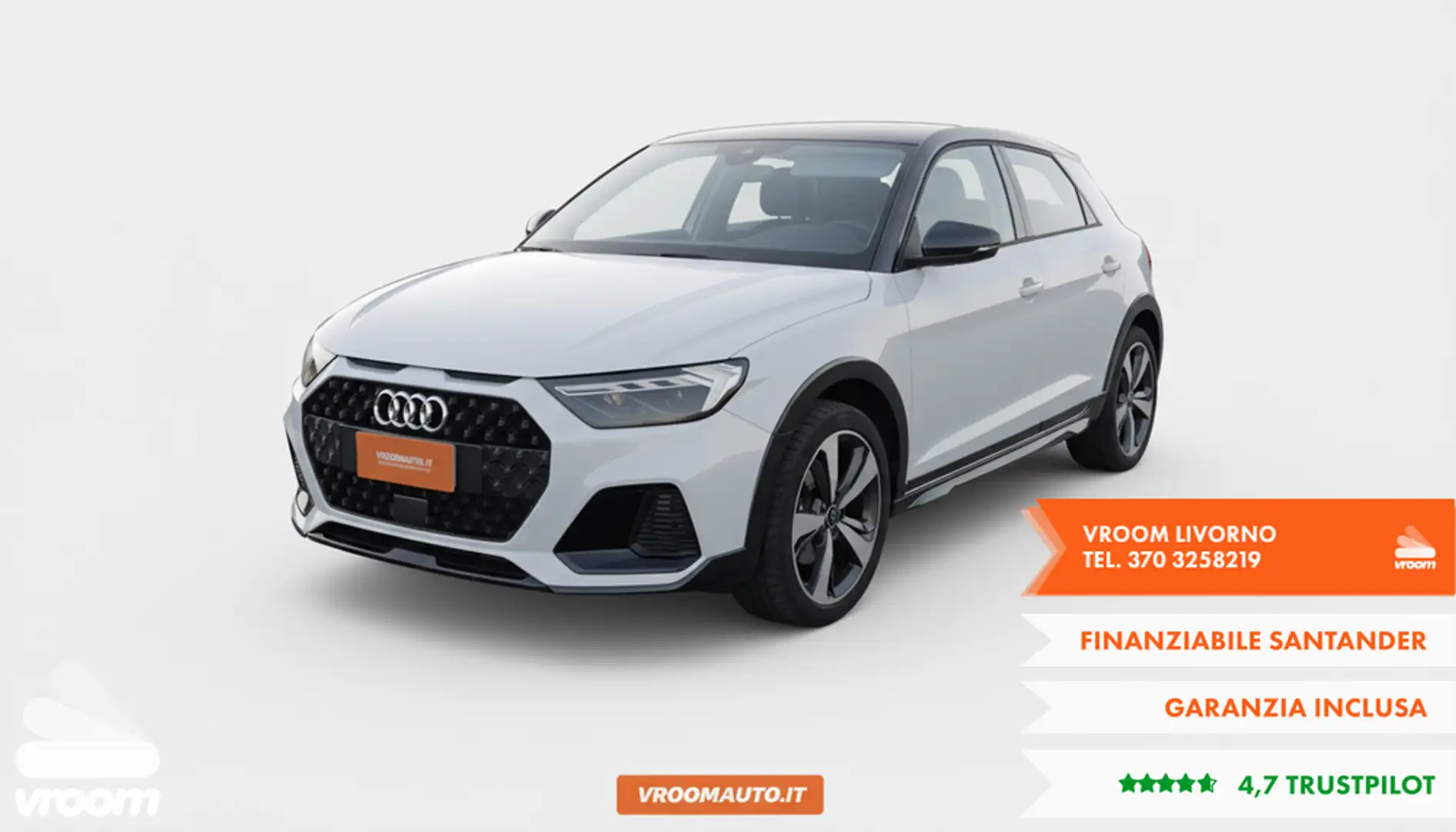 Audi A1 A1 allstreet 30 TFSI S tronic Identity Contrast Bianco - 2