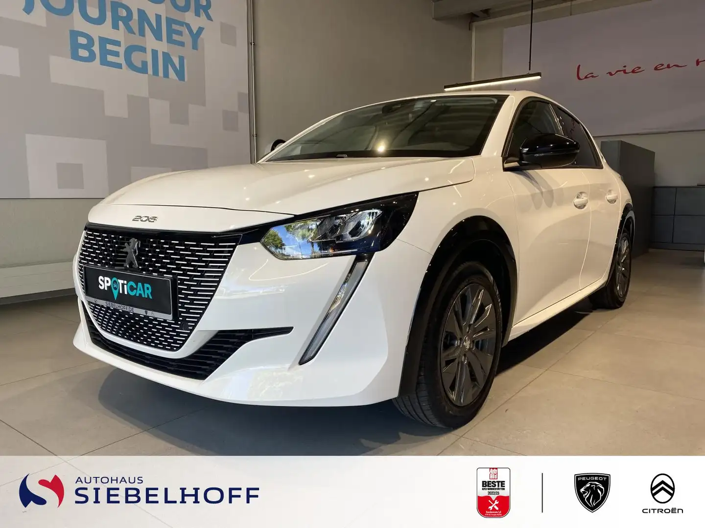 Peugeot 208 e-208 Allure Pack Elektromotor 136 Weiß - 2