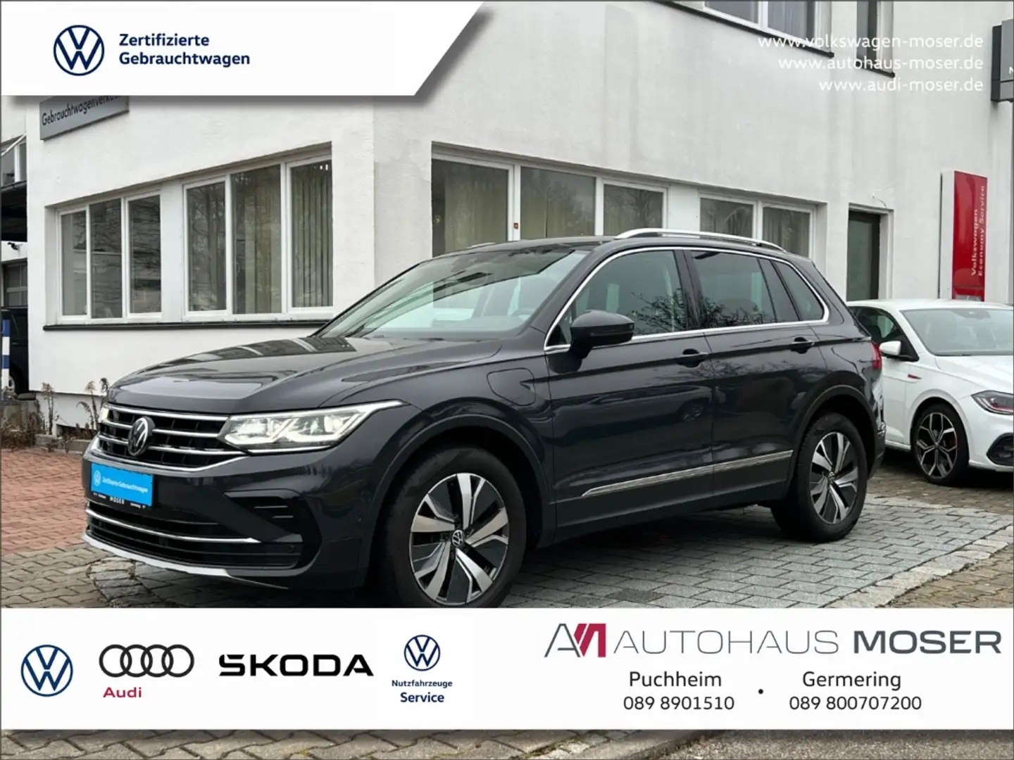 Volkswagen Tiguan 1.4TSI DSG eHybrid ASSIST*AHK*NAV*APP*IQ!!! Grau - 1