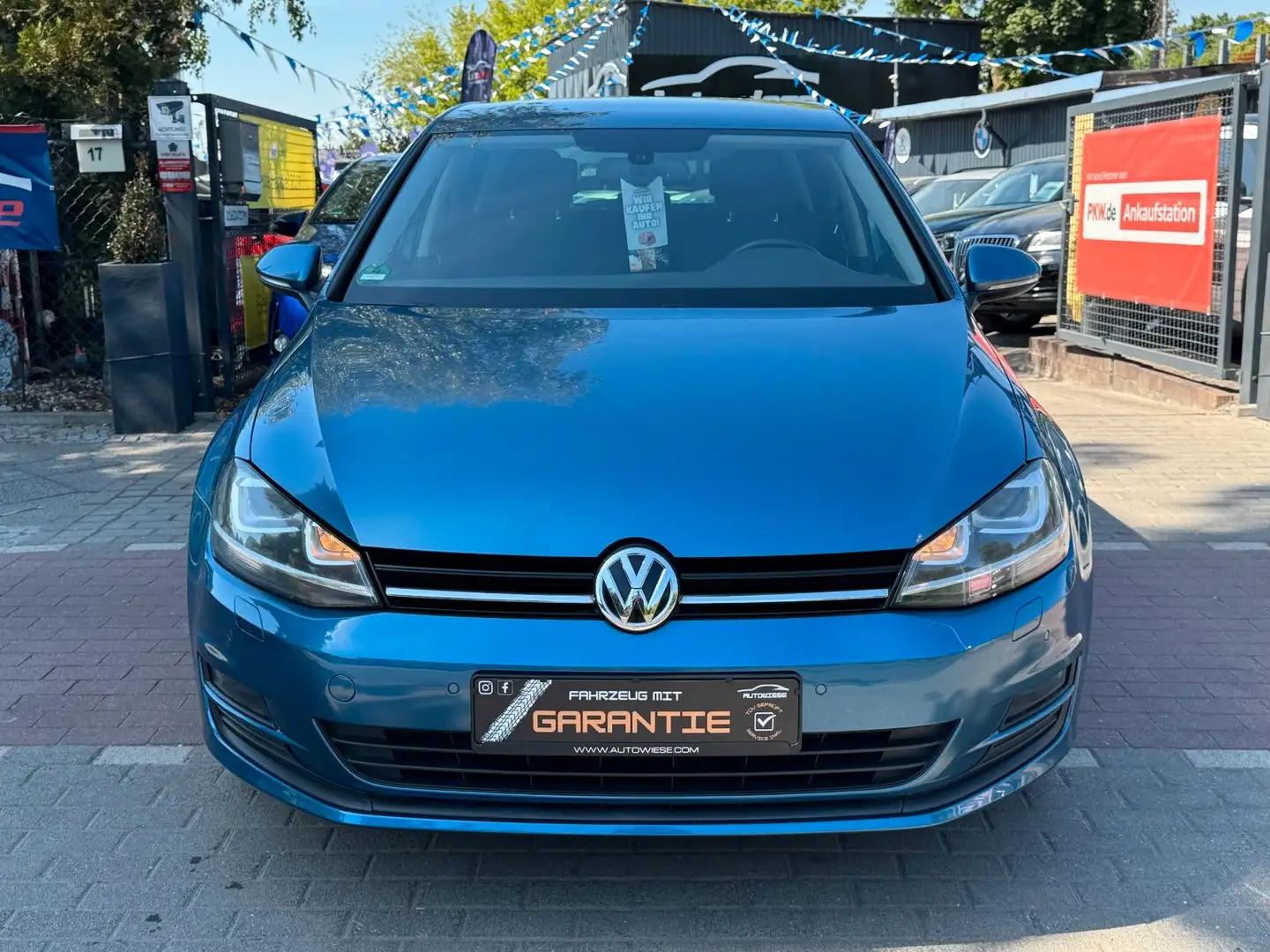 Volkswagen Golf VII Limousine Comfortline*Aut.*Navi*Xenon* Blue - 2
