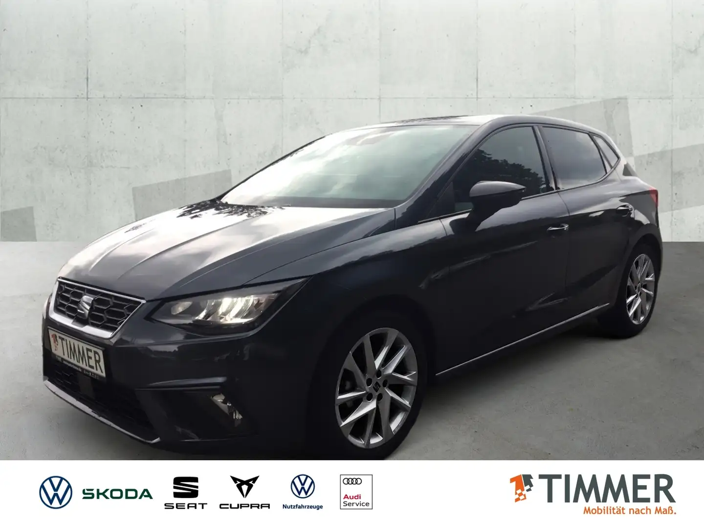 SEAT Ibiza 1.0 TSI FR-LINE *LED *ACC *VIRTUAL *LM17" *APP-CO Grau - 1