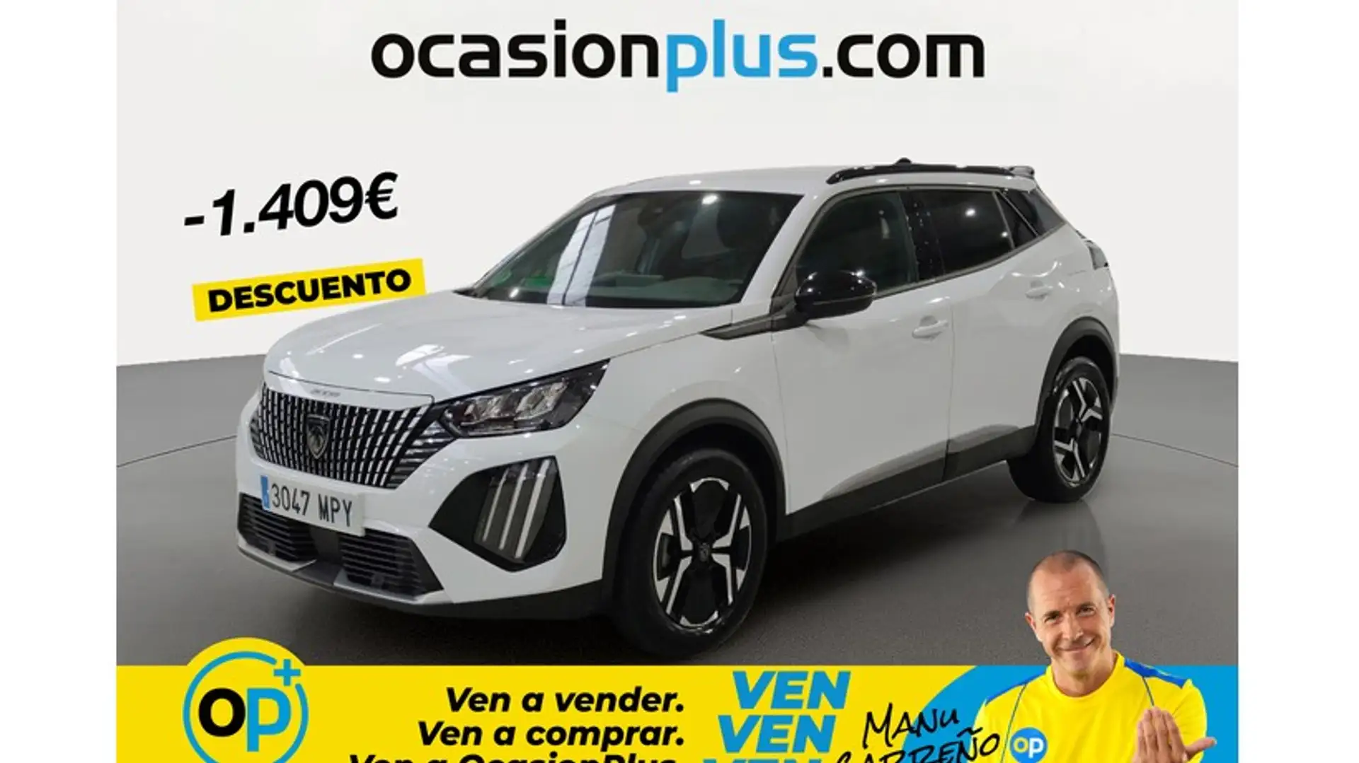 Peugeot 2008 1.2 PureTech S&S Allure 100 Blanco - 1