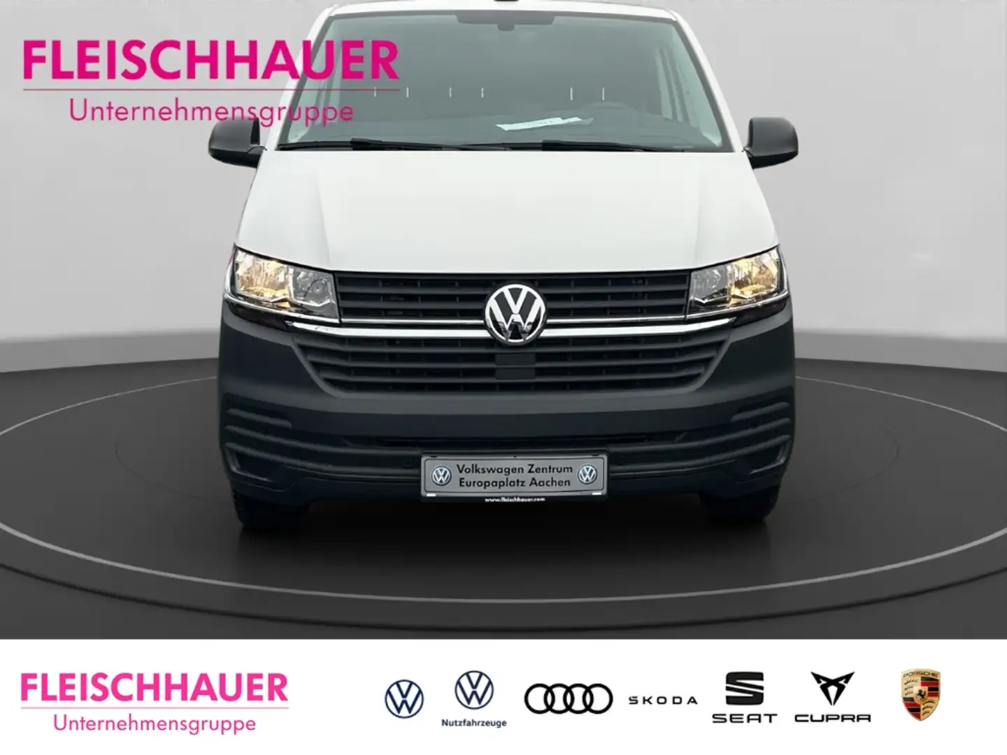 Volkswagen T6.1 Transporter Kasten 2.0 TDI+KLIMA+PDC+AHK+KAMERA Wit - 2