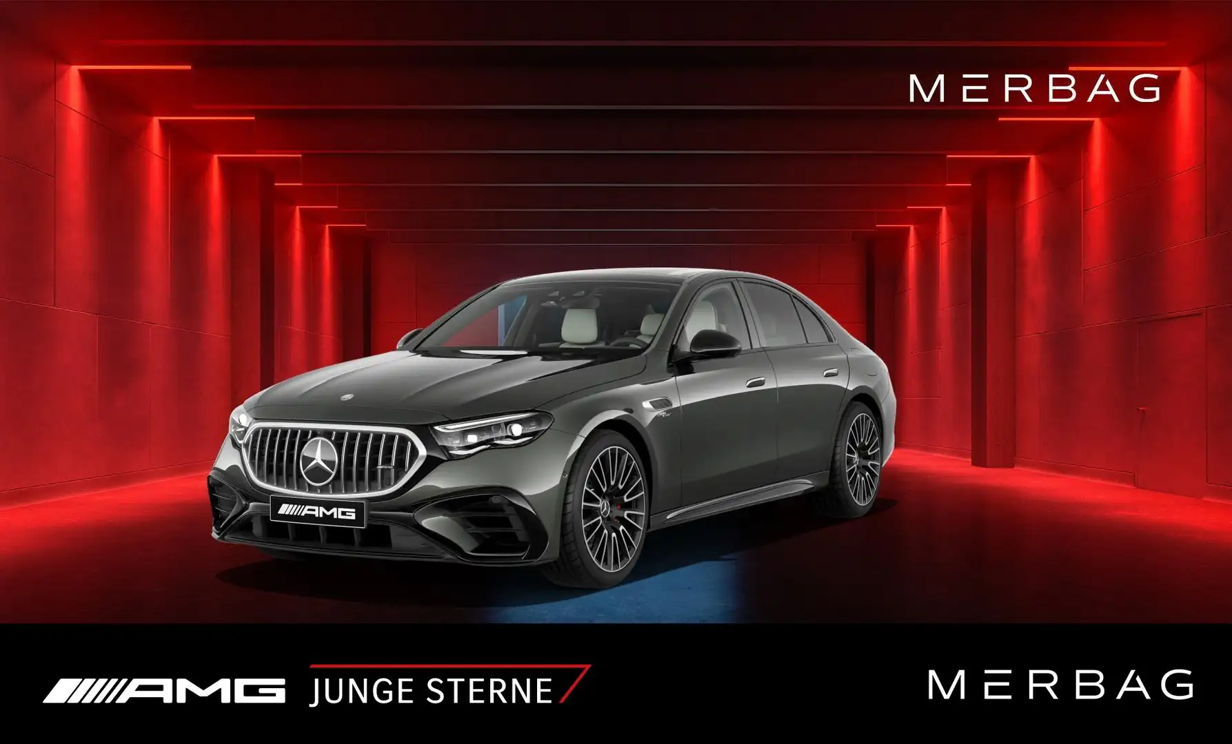 Mercedes-Benz E 53 AMG 4MATIC+ Limousine Grijs - 1