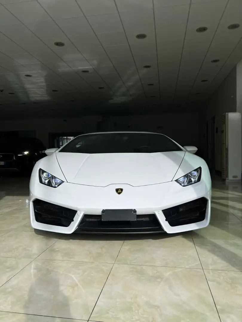 Lamborghini Huracán 5.2 V10 LP 580-2 Coupè Blanc - 2