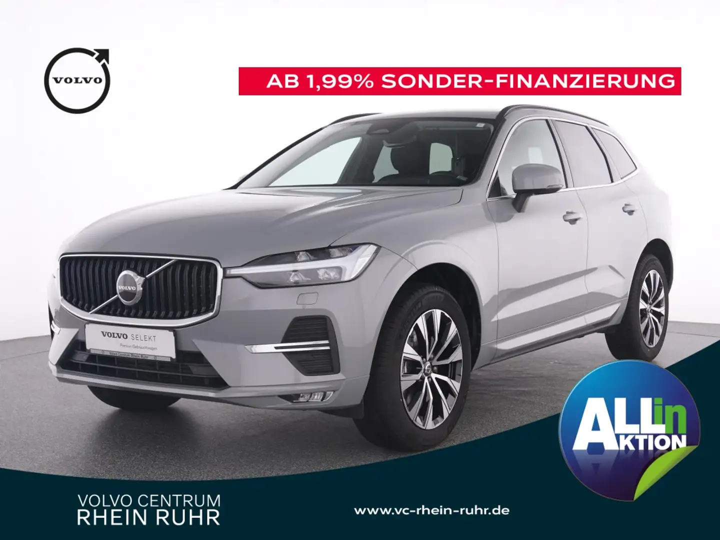 Volvo XC60 B4 (D) Core+FAPBLIS+CTA+LICHTPAK+WINPAK 2WD Core+W Gris - 1