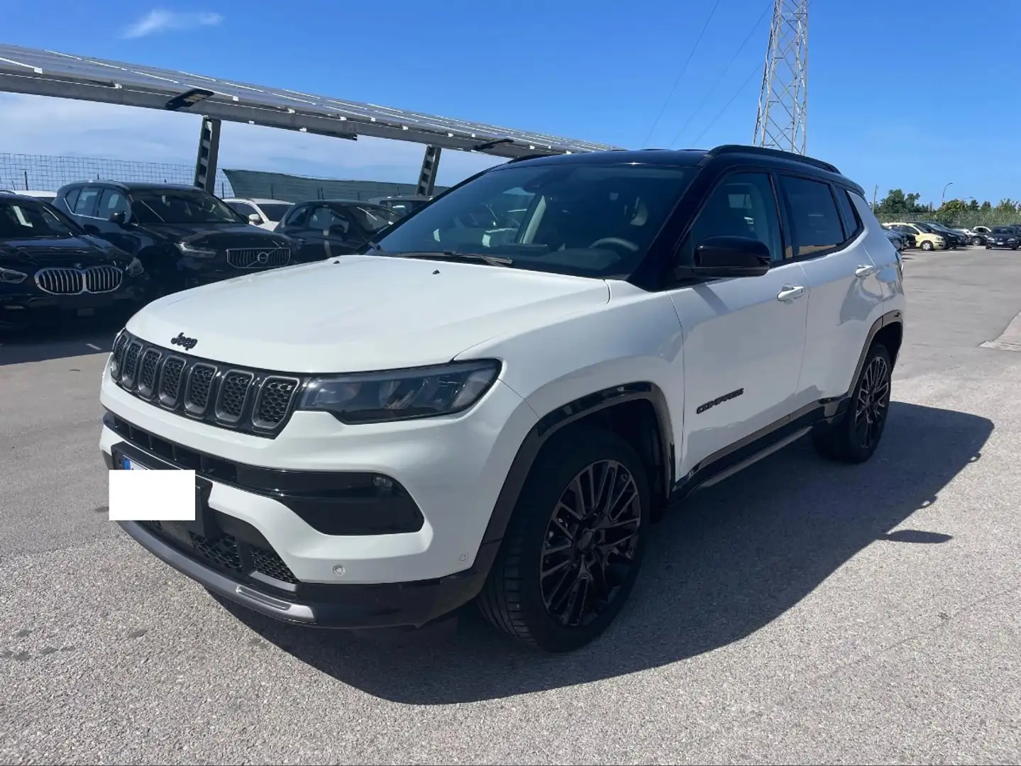 Jeep Compass Compass II 2021 1.5 turbo t4 mhev S 2wd 130cv dct Weiß - 1