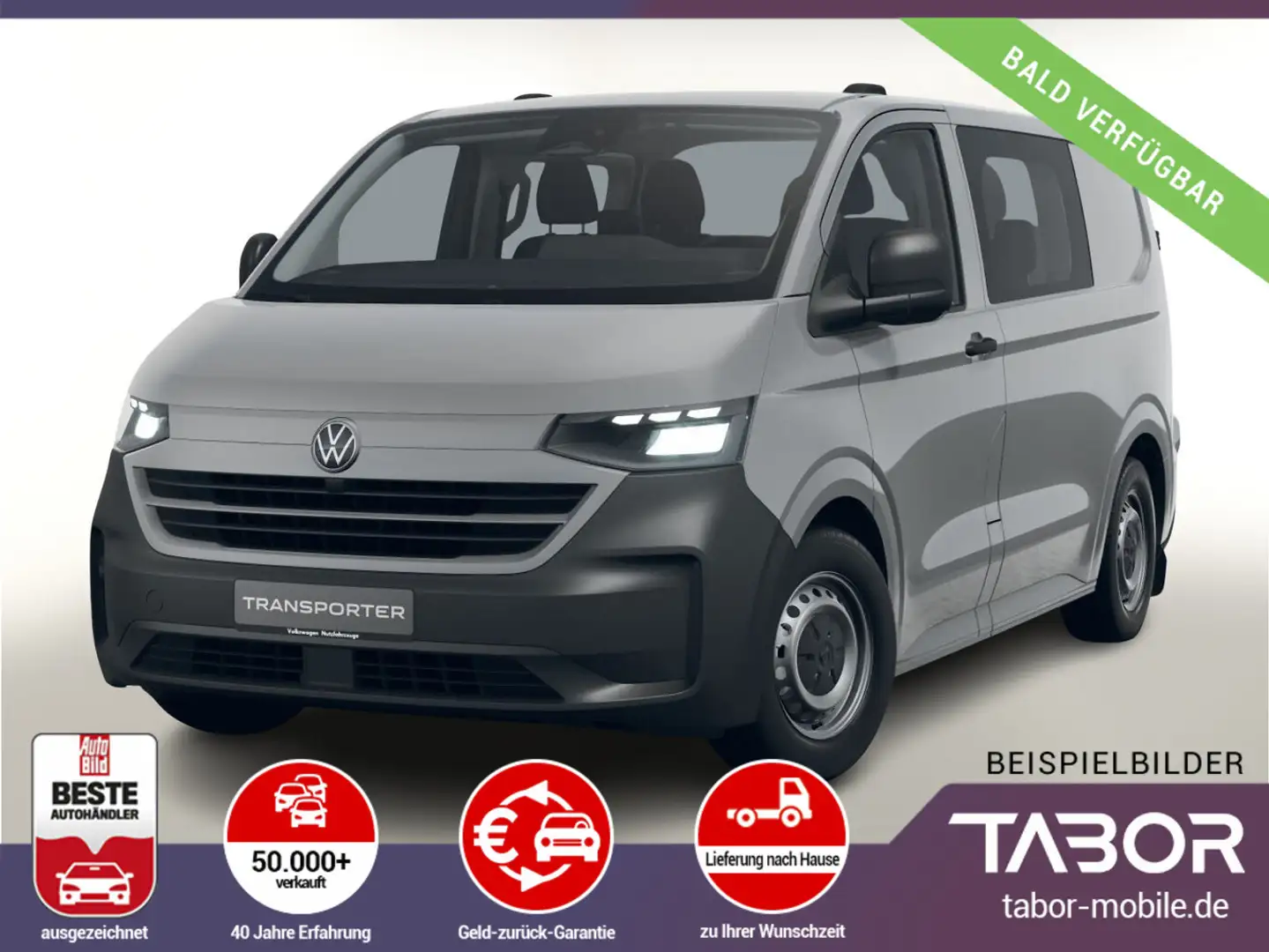 Volkswagen T7 Transporter TDI 110 LED Kam TEMP PDC 6-S Szary - 1