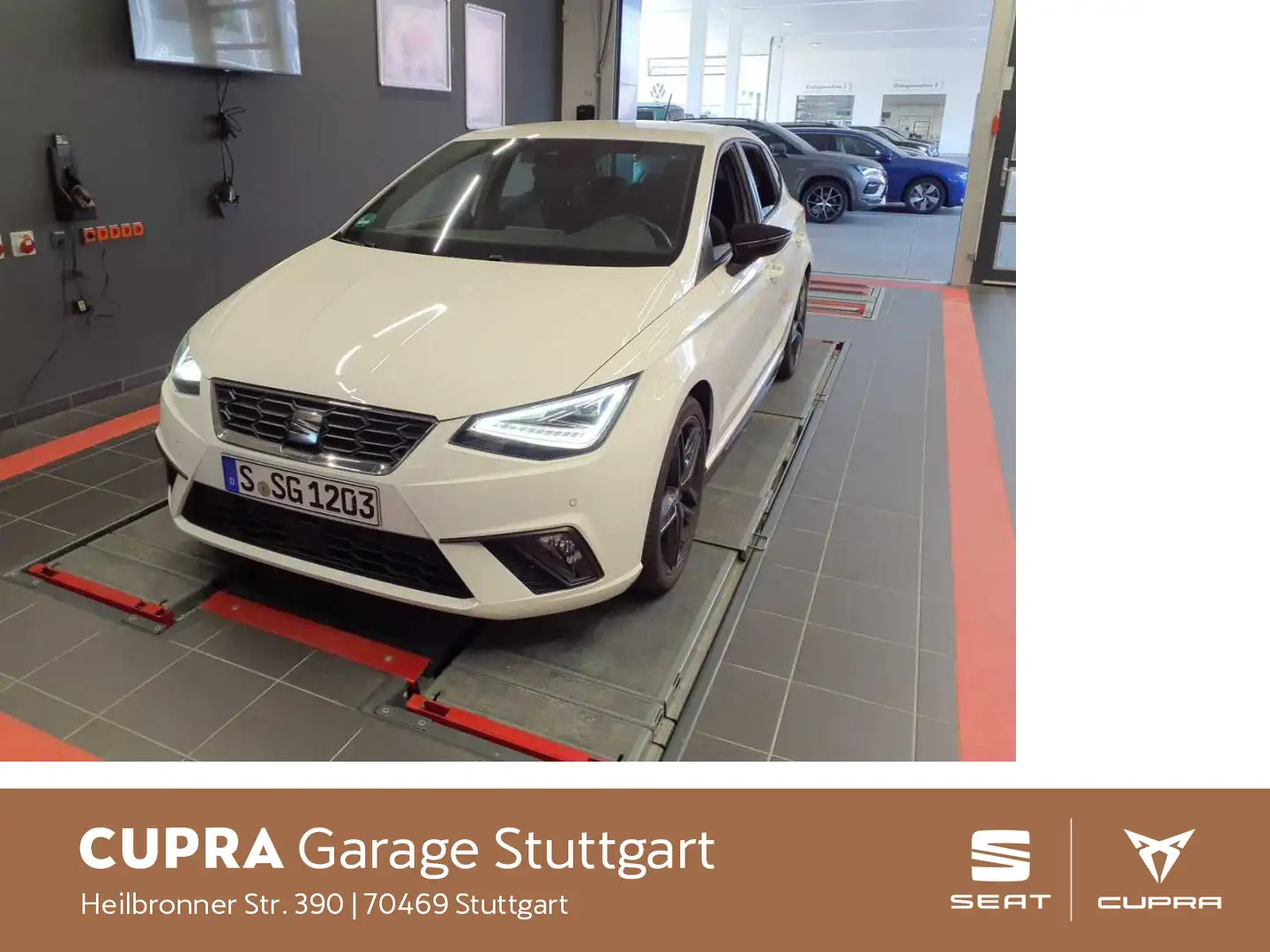SEAT Ibiza 1.0 TSI DSG 81 kW Weiß - 2