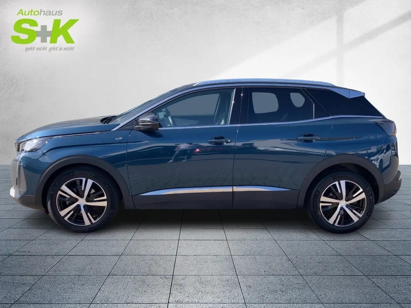 Peugeot 3008 1.2 PureTech 130 GT**SHZ*KLIMA*NAVIGATION** Blau - 2