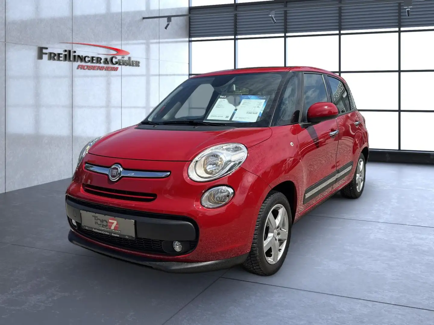 Fiat 500L Lounge Bluetooth Navi Klima Einparkhilfe Rot - 2