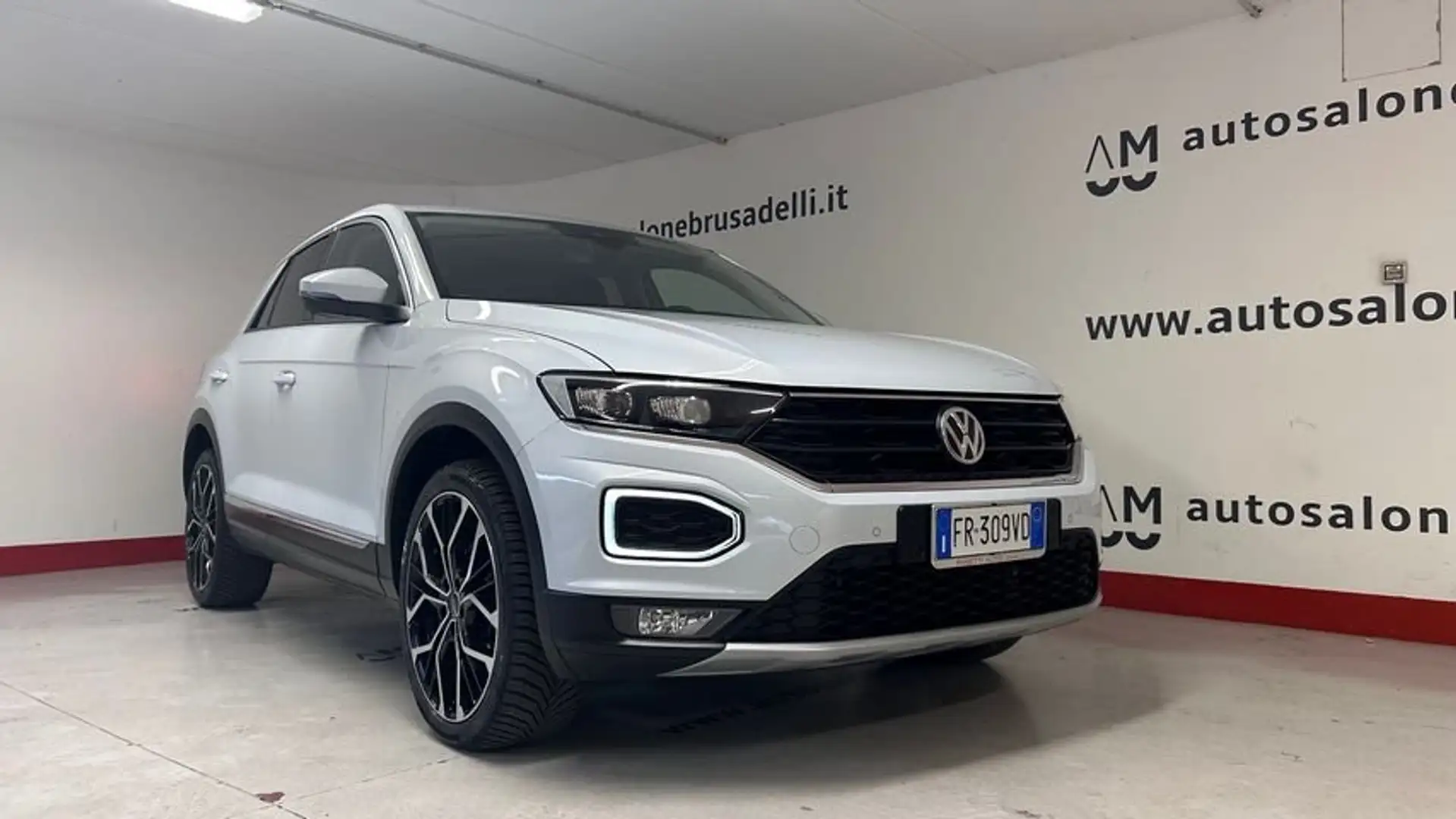 Volkswagen T-Roc T-Roc 2.0 TDI SCR 4MOTION Advanced BMT GANCIO TRA Bianco - 1