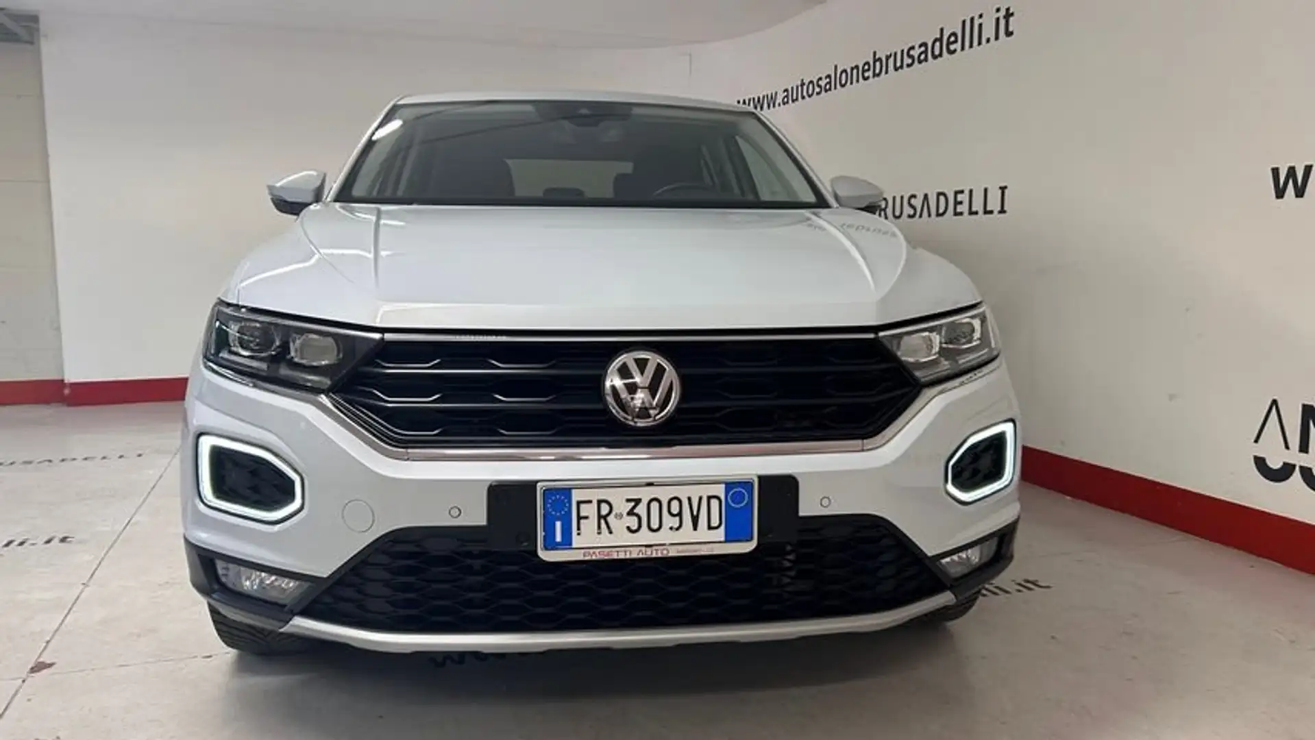 Volkswagen T-Roc T-Roc 2.0 TDI SCR 4MOTION Advanced BMT GANCIO TRA Bianco - 2