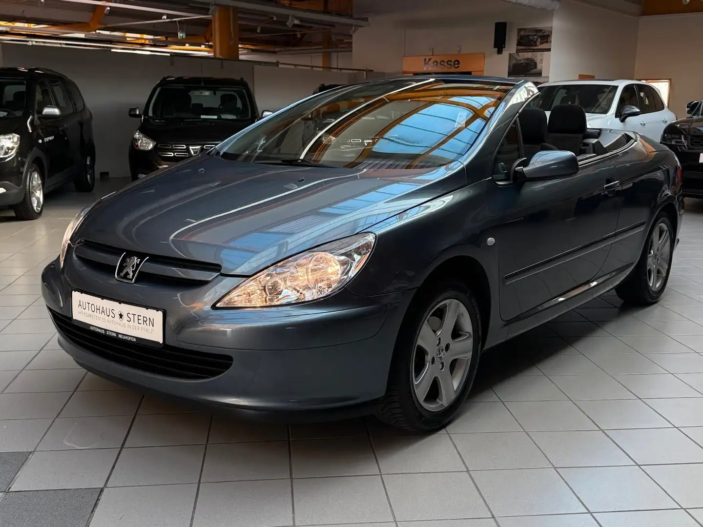 Peugeot 307 CC Cabrio|1.Hand|Klimaautomatik|Einparkhilfe Grau - 1
