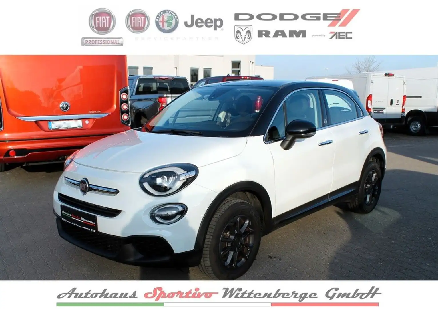 Fiat 500X Urban 120th 1.3 FireFly CarPlay,SHZ,PDC Weiß - 1