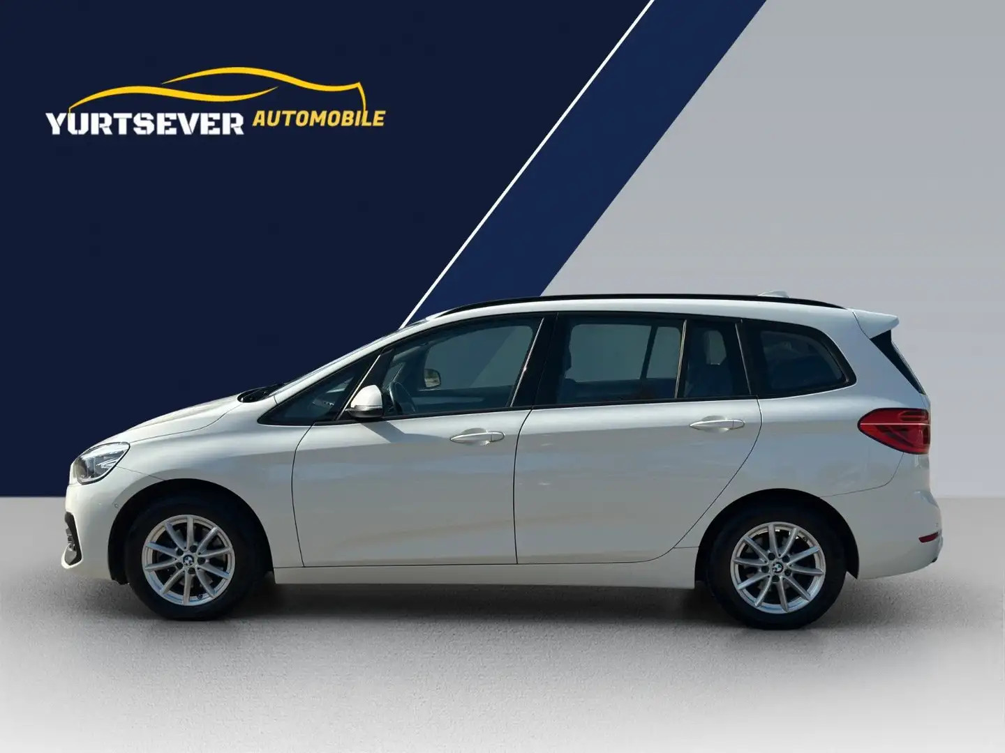 BMW 218 i Gran Tourer*LED*PDC*EFH*8-FACH*ALU*NAVI* Weiß - 2