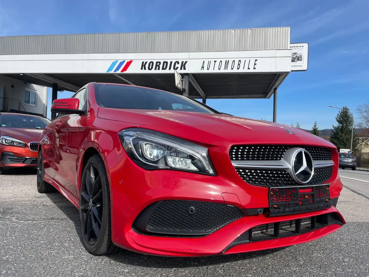 Mercedes-Benz CLA 200 CDI  COUPÉ AMG-LINE/NAVI/LED/SHZ Piros - 1