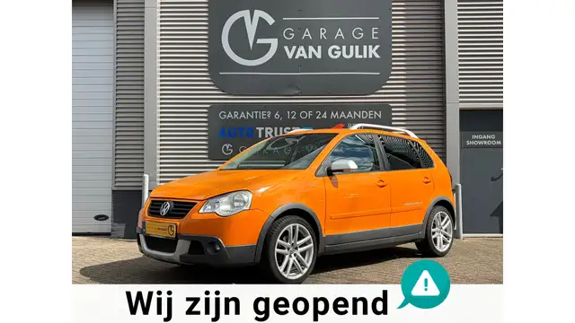 Volkswagen Polo Cross 1.4-16V 80PK Trekhaak,Clima,ElektrRamen+Spiegels,I