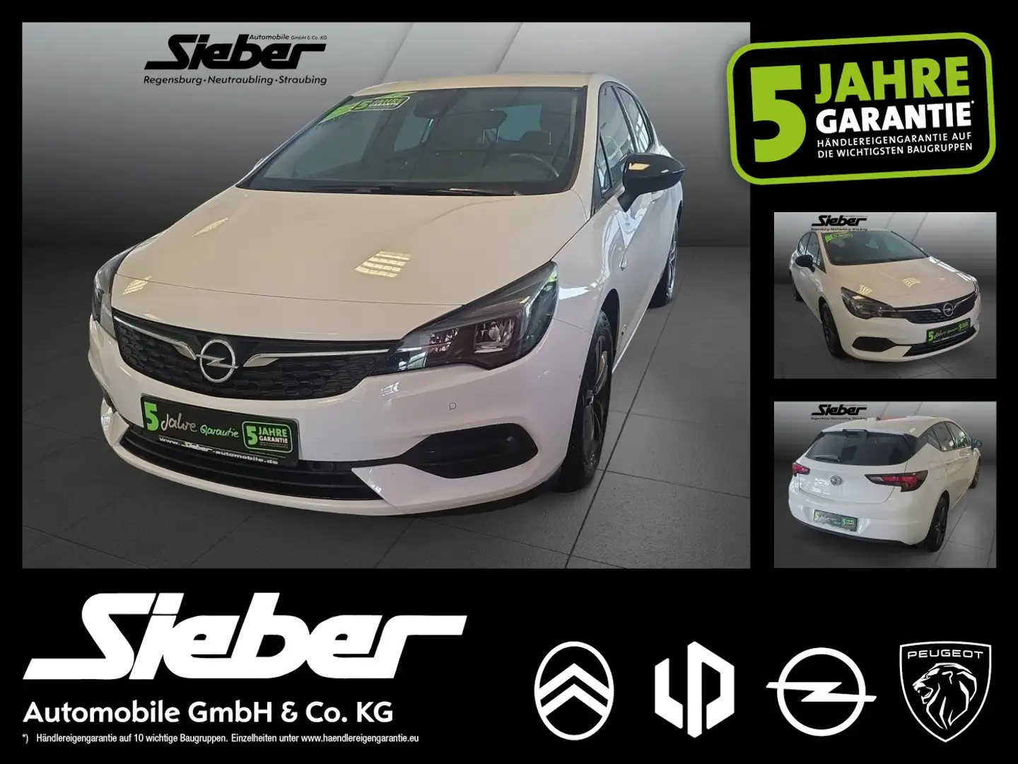 Opel Astra K 1.2 Turbo Design & Tech *Matrix LED*SHZ* Weiß - 1