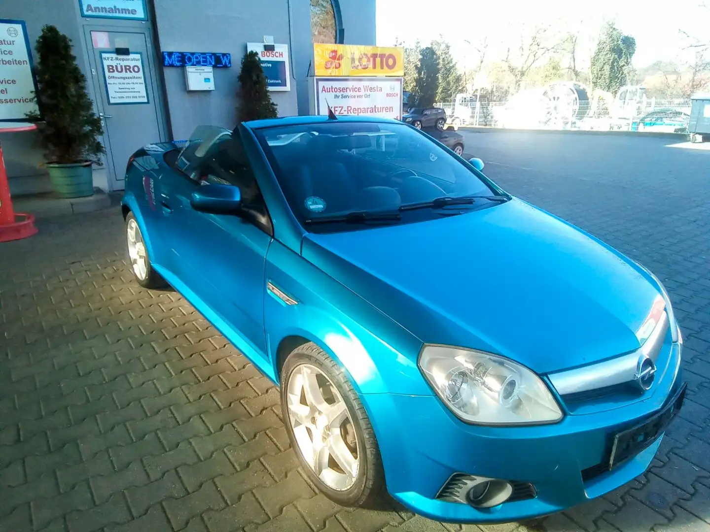 Opel Tigra Twin Top Enjoy Klima 2HdTüV Neu Blau - 1