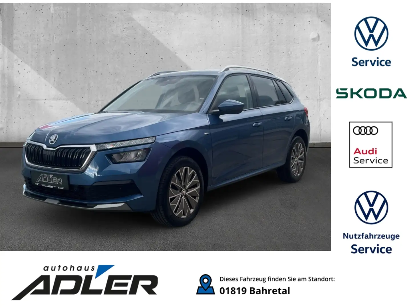 Skoda Kamiq Clever 1.0 TSI EU6d Blauw - 1