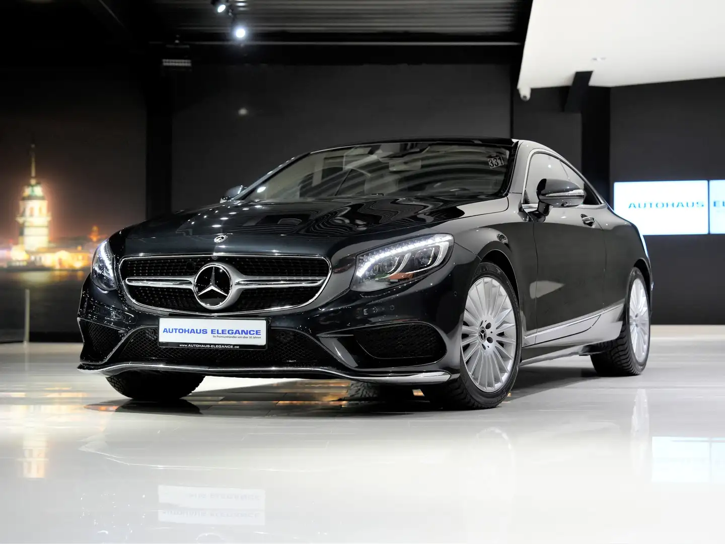 Mercedes-Benz S 560 4Matic*SWAROVSKI-LED*BURM*ABGAS*LUFT*MASSAGE Negru - 2