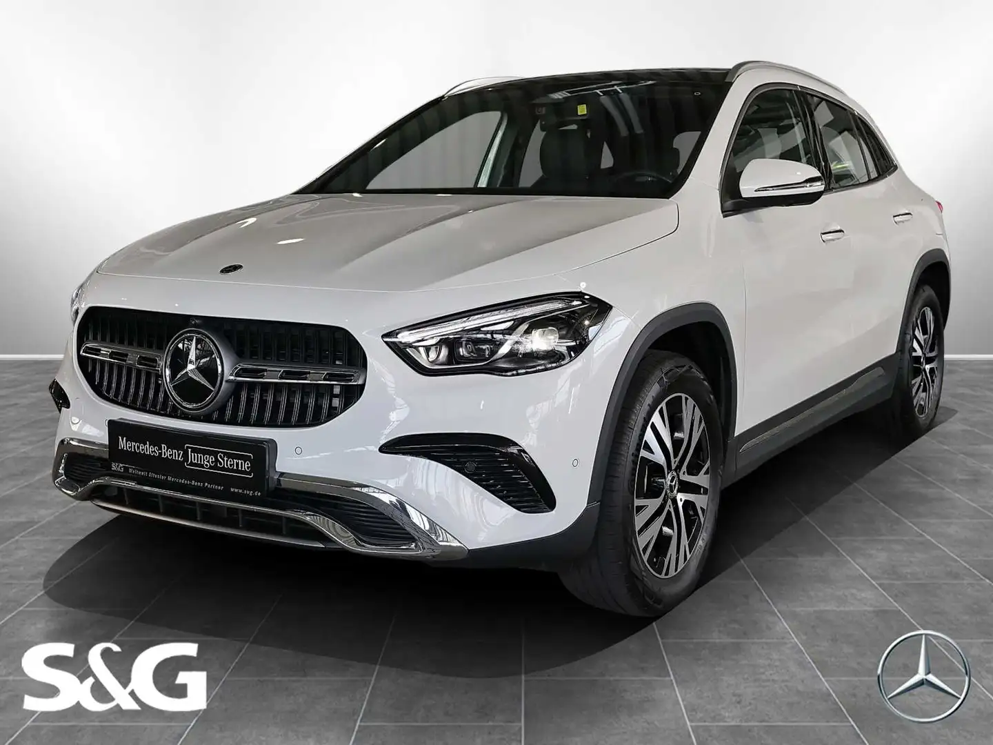 Mercedes-Benz GLA 200 Progressive EDITION PANO+MULTIBEAM+360° Weiß - 1