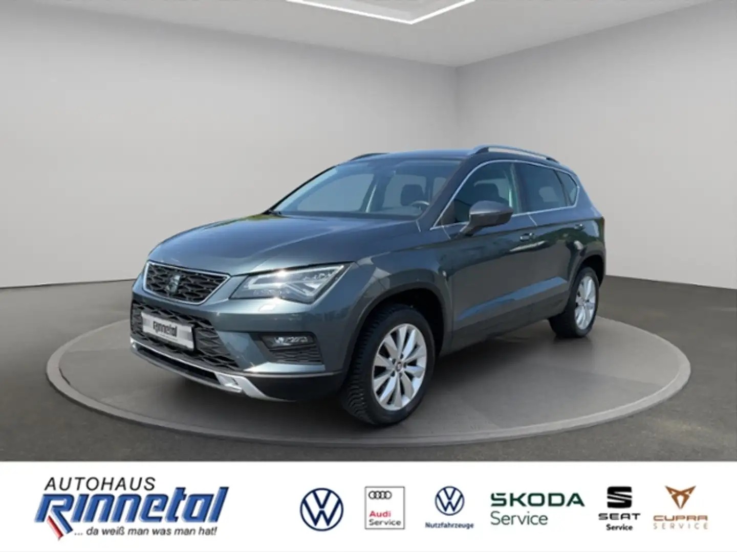 SEAT Ateca 1.4 TSI Style LED LICHT+FULL LINK+KAMERA+KLIMAAUT Grau - 1