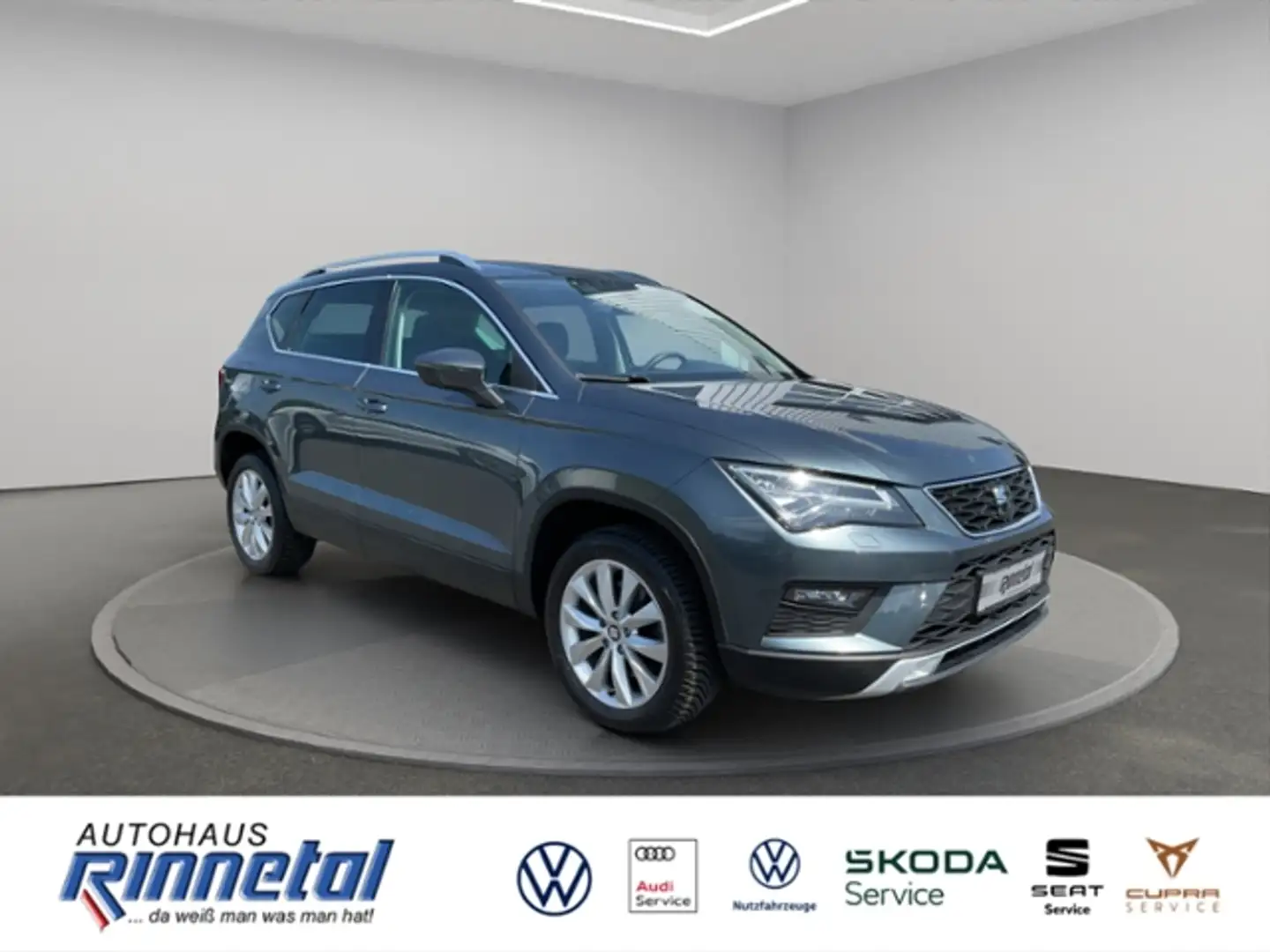 SEAT Ateca 1.4 TSI DSG Style LED LICHT+FULL LINK+KAMERA+KLIM Grau - 2
