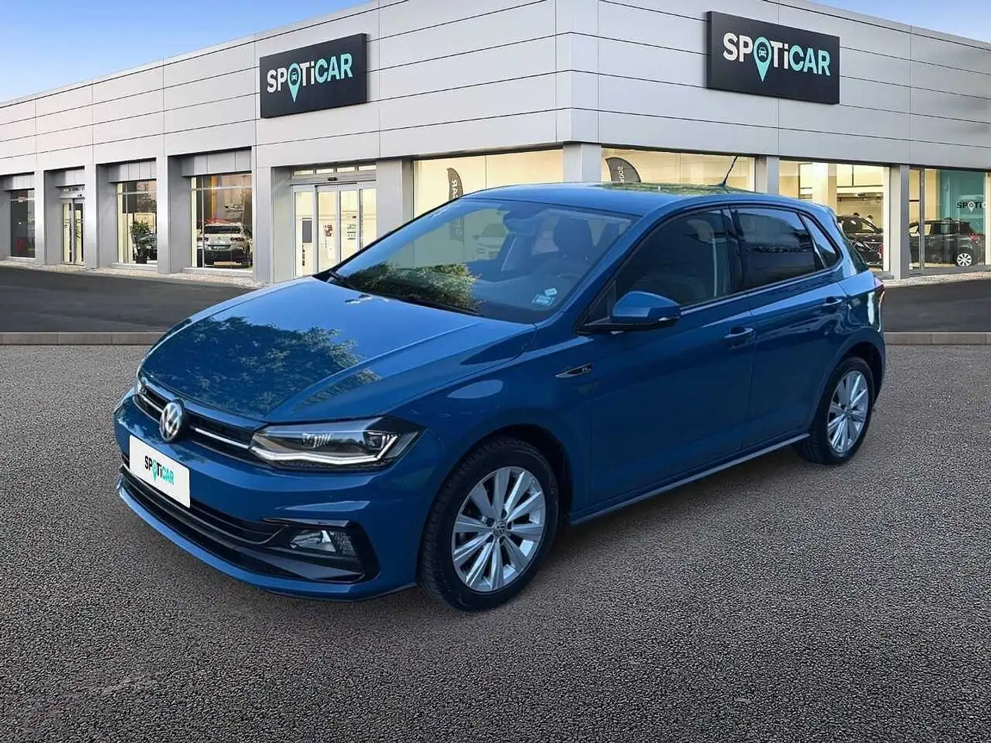 Volkswagen Polo VOLKSWAGEN POLO R LINE  1.0 Blu/Azzurro - 1