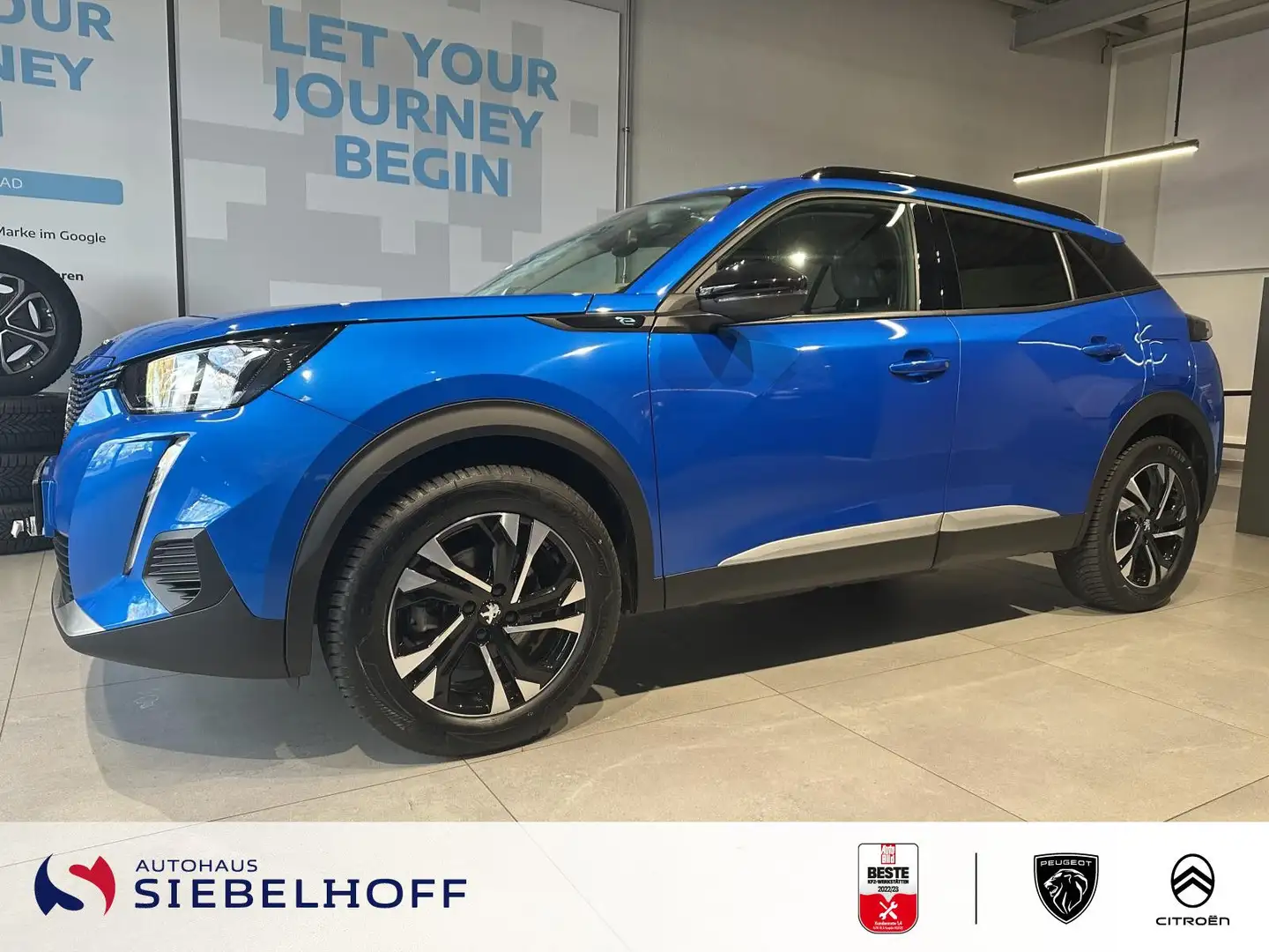 Peugeot 2008 e-2008 Allure Pack Elektromotor 136 Bleu - 1