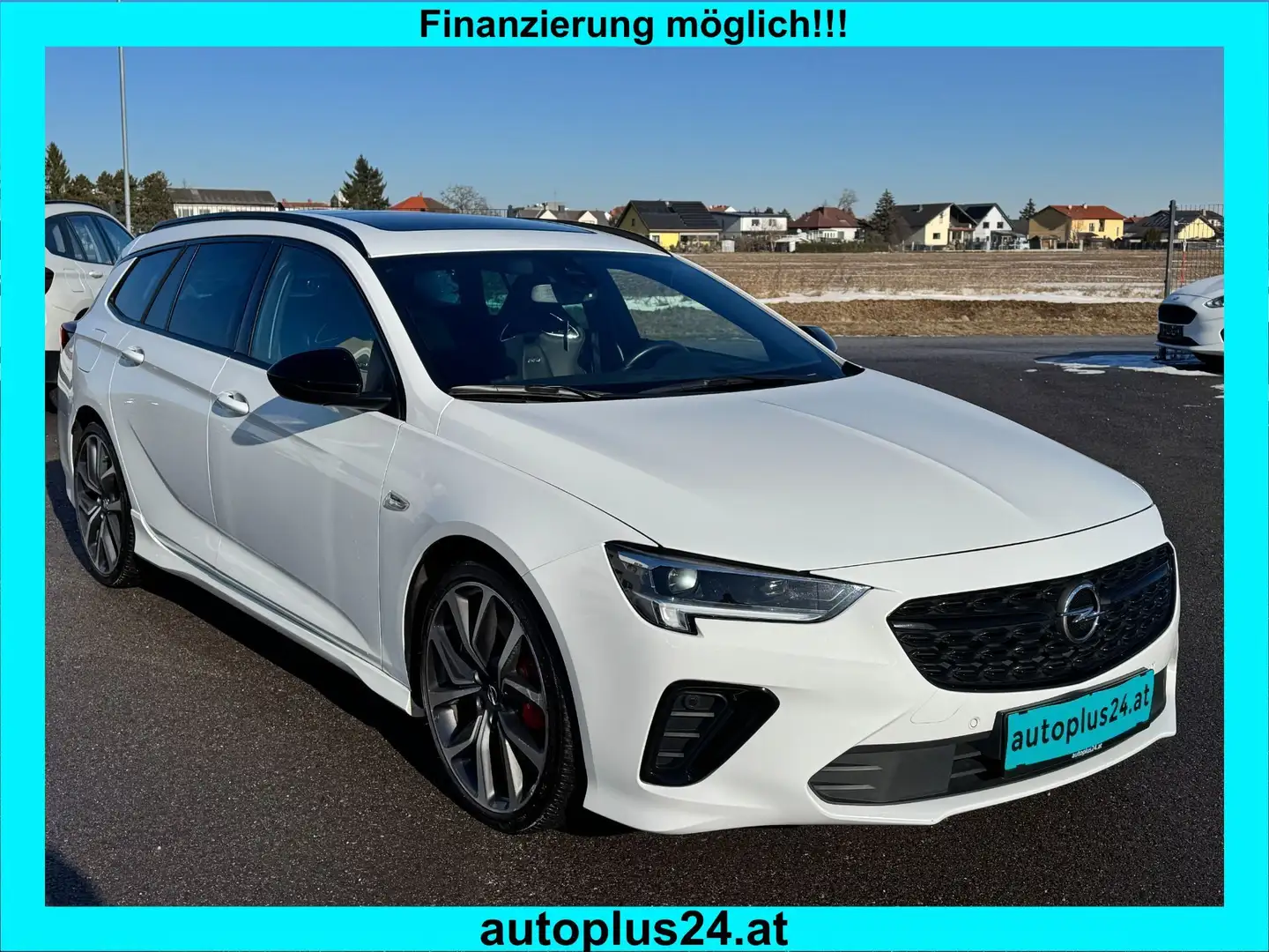 Opel Insignia ST 2,0 SHT GSI Aut. Blanc - 1