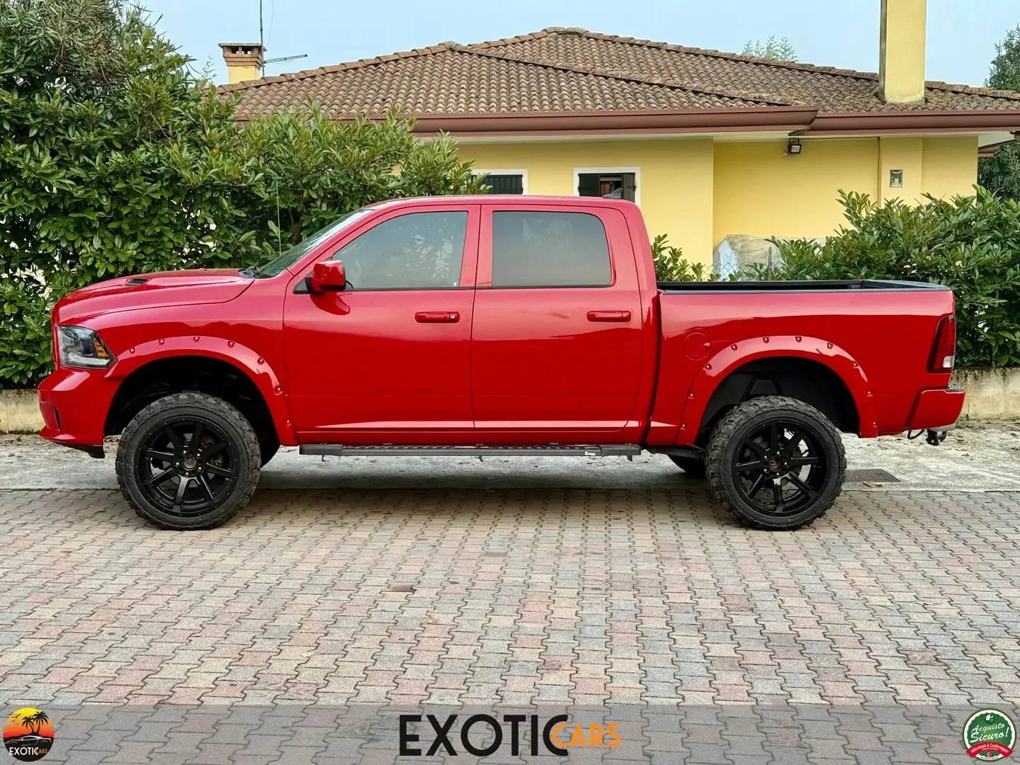 Dodge RAM 5.7 V8 Crew Cab Sport PREZZO FINITO Rouge - 2