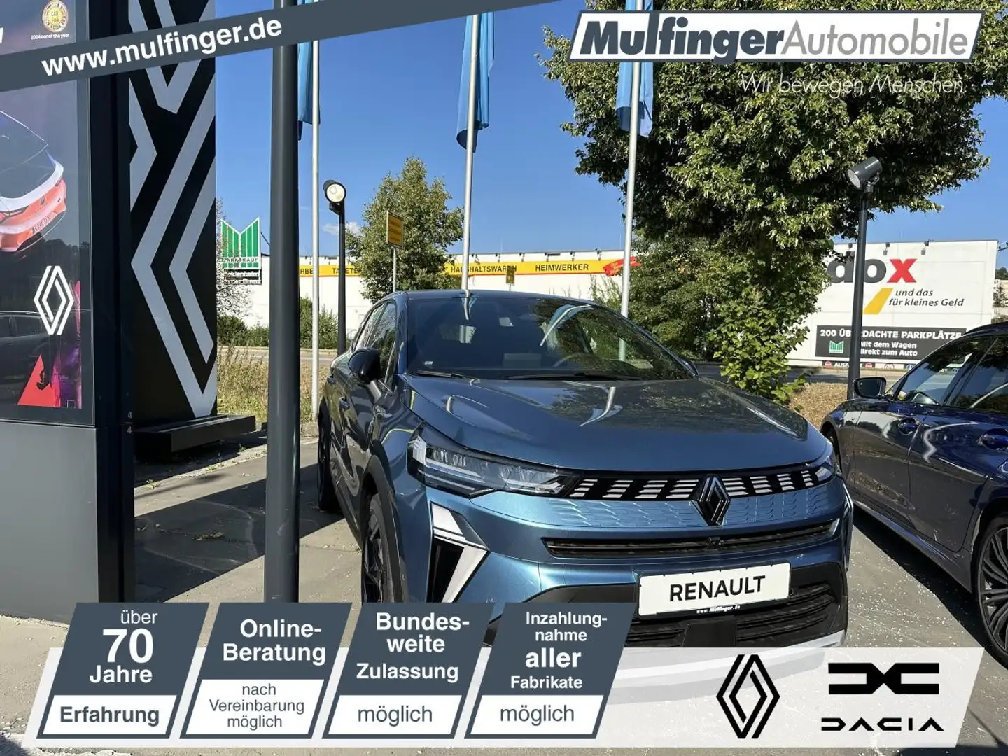 Renault Symbioz Iconic E-Tech Full Hybrid 145 Bluetooth Blau - 1