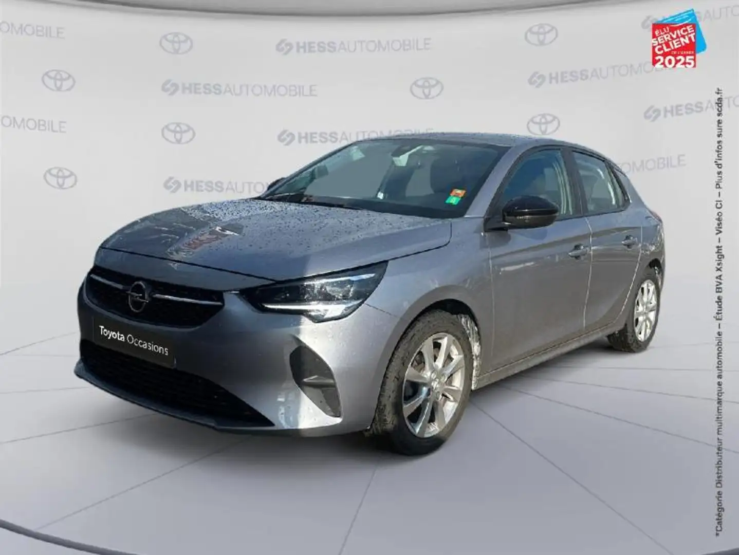 Opel Corsa-e 1.2 75ch Edition GPS Radar AR Gris - 1