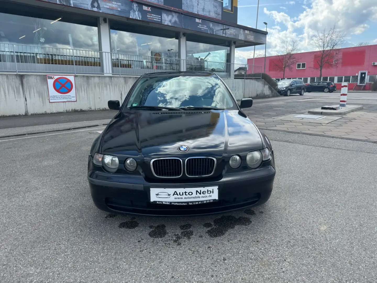 BMW 318 Compact 318td*Klimaa.*CD-Spieler*isofix* Чорний - 2