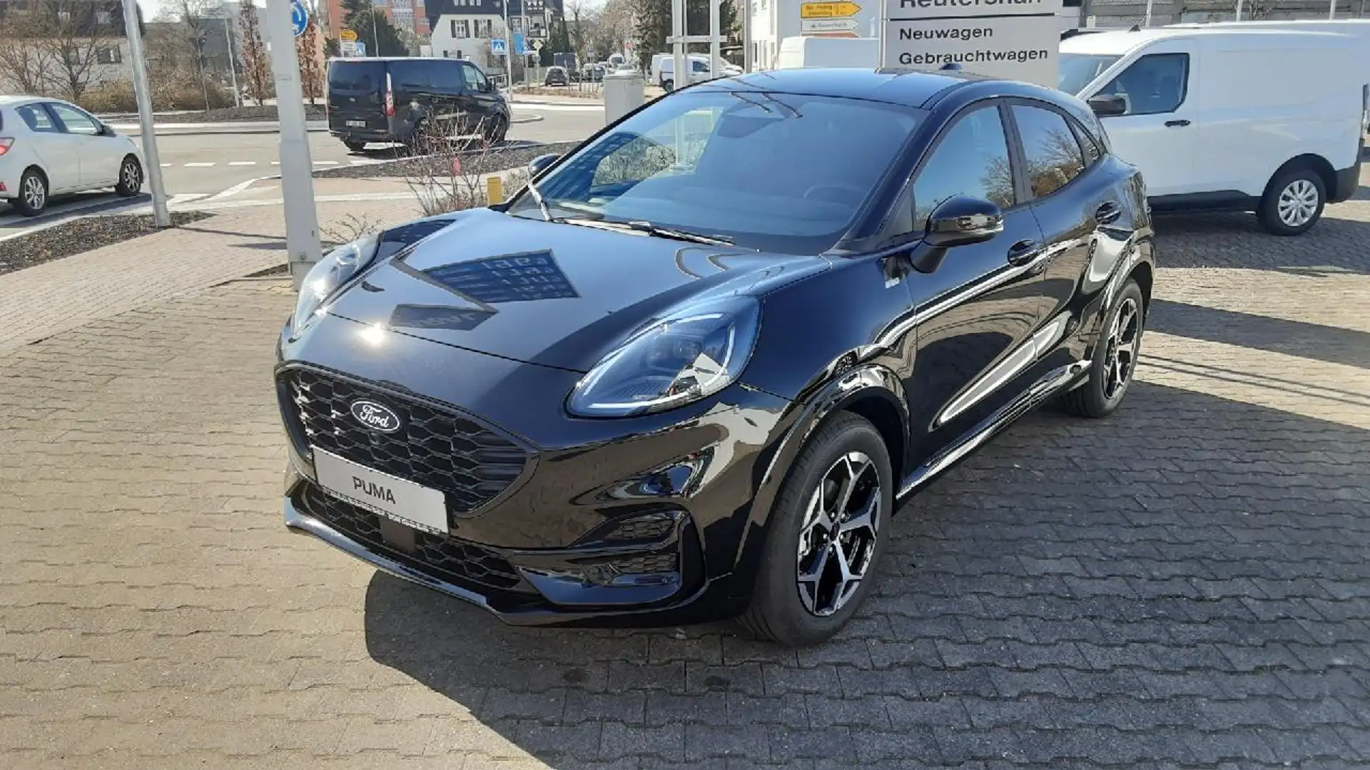 Ford Puma ST-Line mHEV Automatik+5 Jahre Garantie 70.000 KM Noir - 1