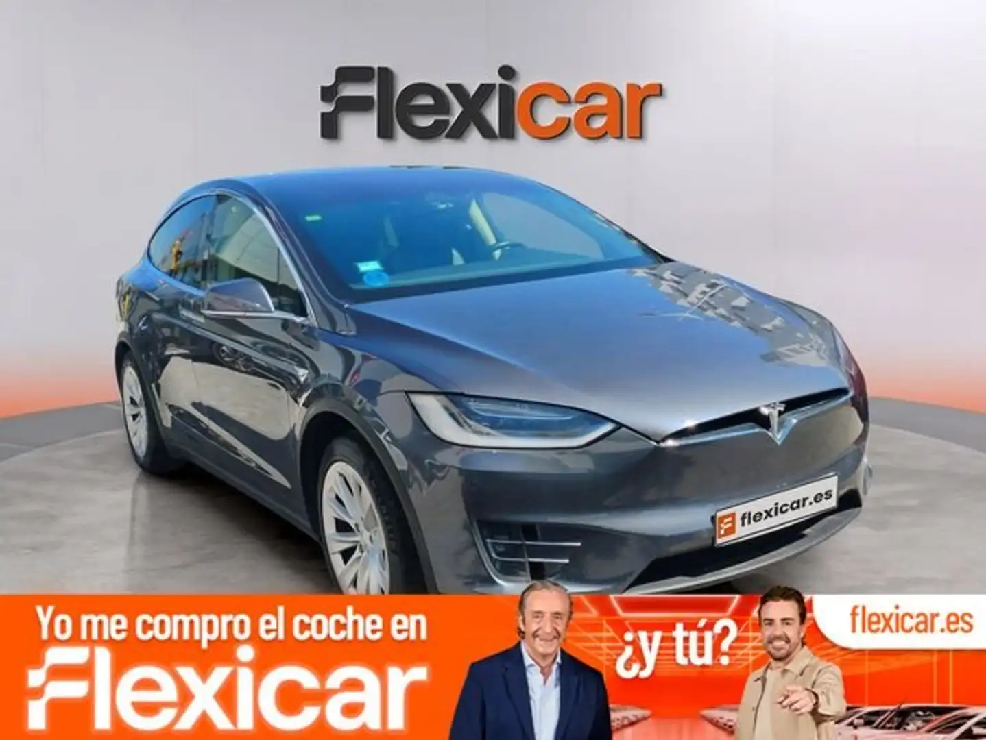 Tesla Model X 100D 4WD Gris - 1