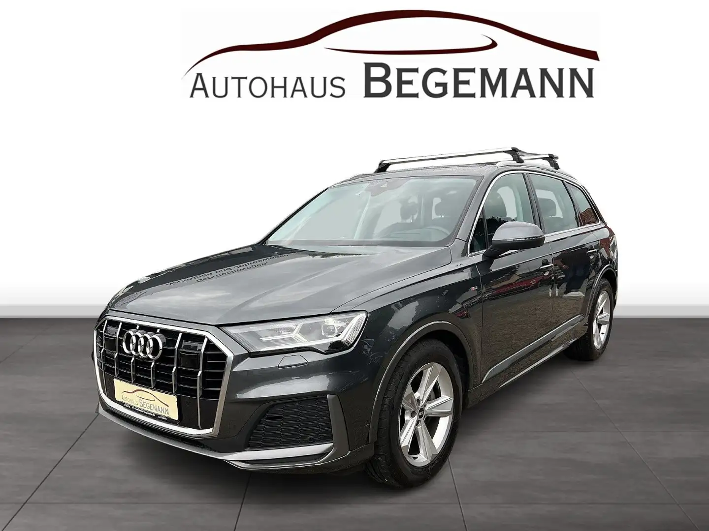 Audi Q7 45 TDI qu S line 7Sitz AHK ACC HUD Luft Grau - 1