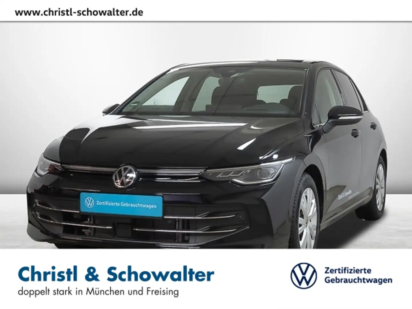 Volkswagen Golf VIII 1.5 TSI Style MATRIX NAVI CLIMATRONIC Schwarz - 1