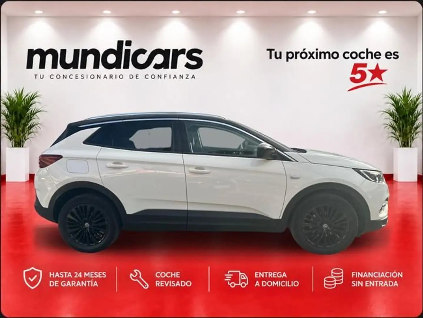 Opel Grandland X 1.5 CDTi Design Line Auto Blanco - 2