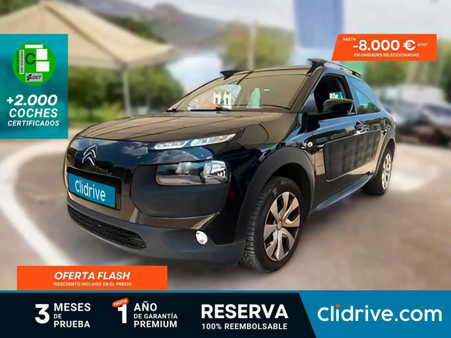 Citroen C4 Cactus 1.2 VTi Feel 82 Negro - 1