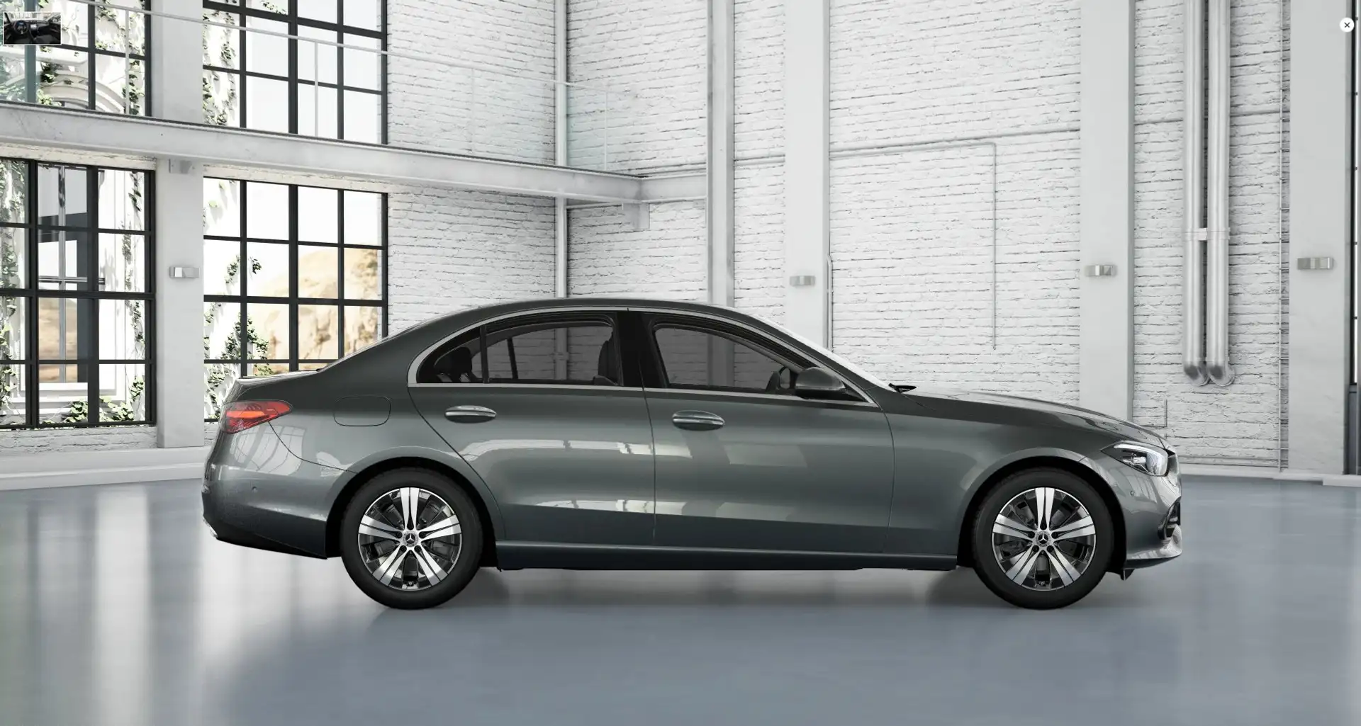 Mercedes-Benz C 200 C 200d Mild hyb. ADVANCED PLUS Argento - 2